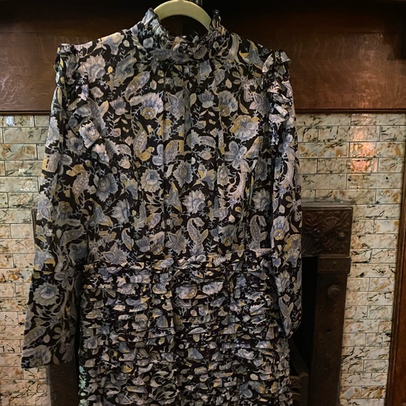 Robert Rodriguez Nikita Black Floral Dress (BNWT) - Picture 3 of 8